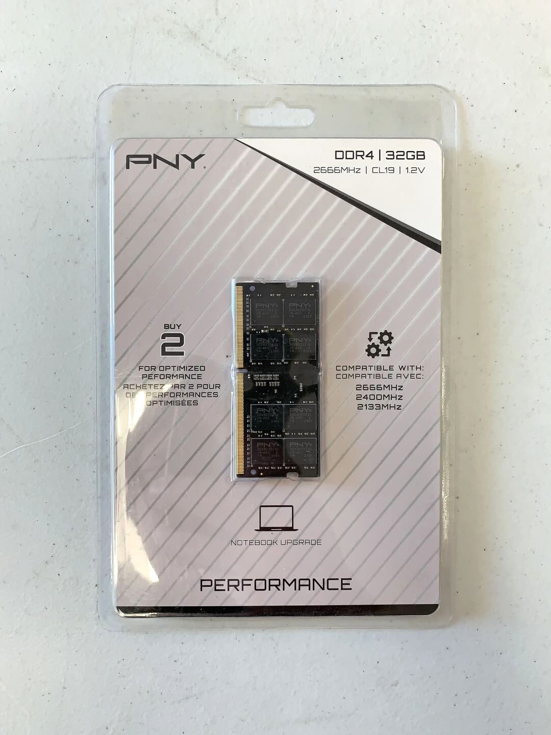 PNY Performance 32GB DDR4 2666MHz MN32GSD42666