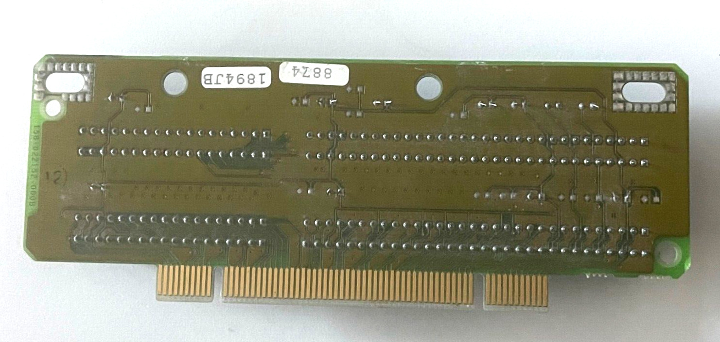 VINTAGE NEC RISER CARD WITH 2 ISA SLOTS G8MZE 158-026152-000A US-HM-OFF3