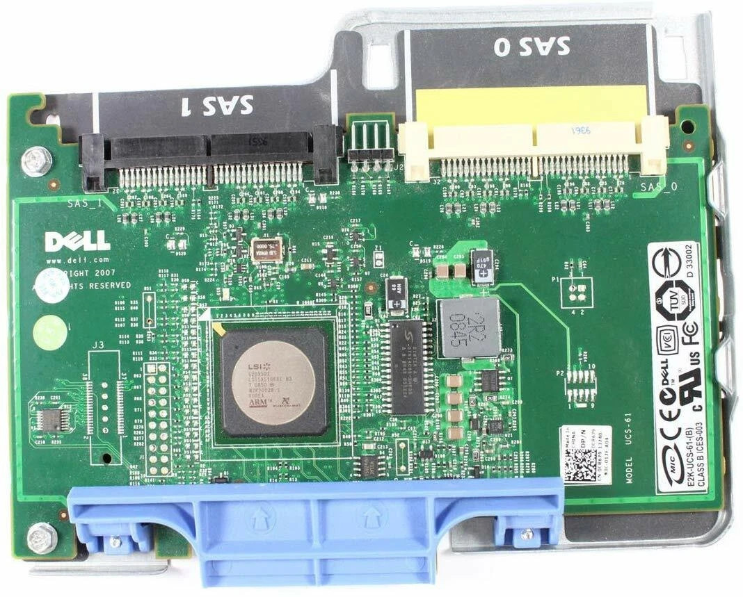 Dell Poweredge SAS 6I/R 1950 2950 RAID Controller CR679 0CR679 TESTED GOOD