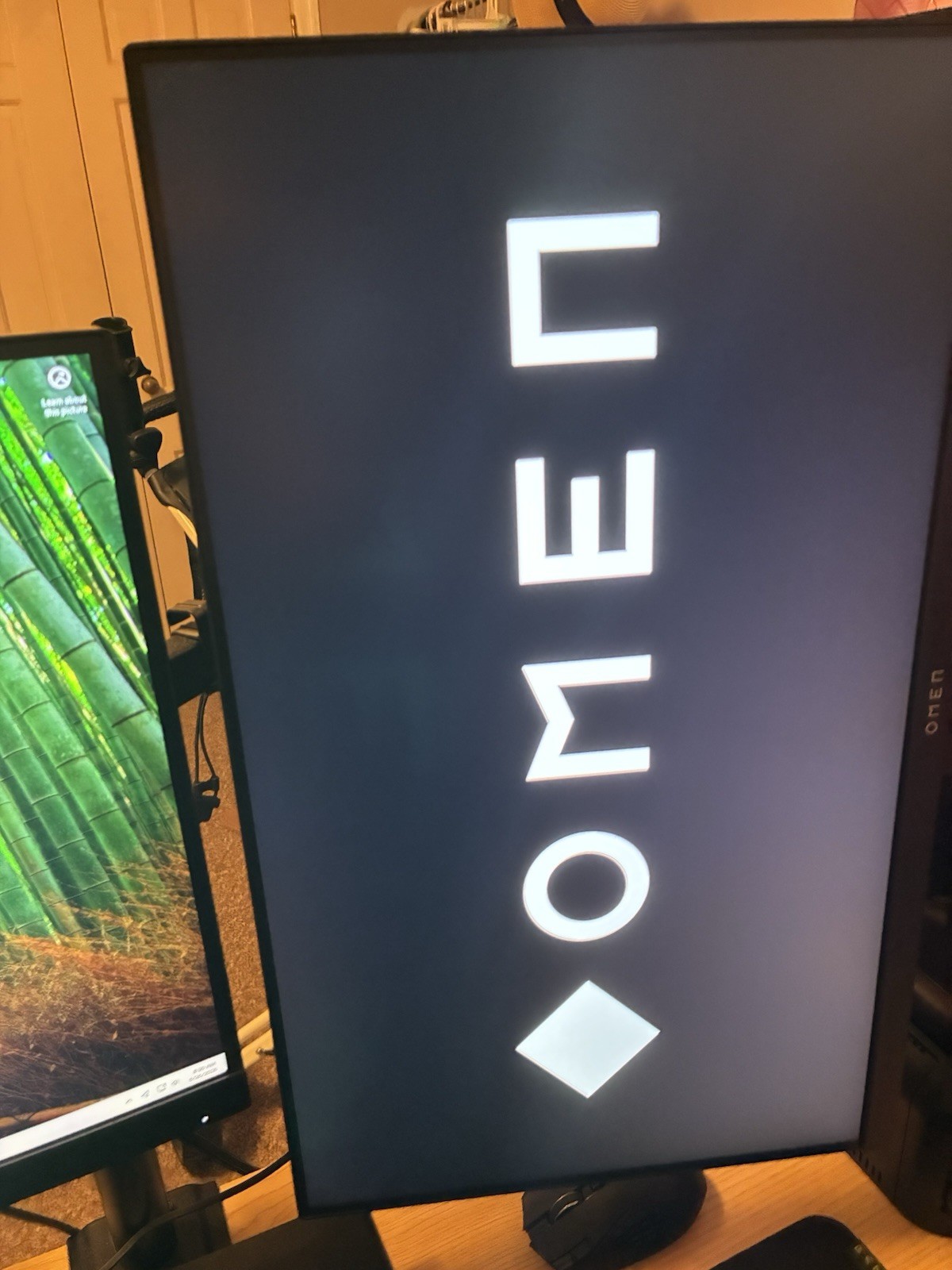 HP Omen 24 Inch 165 Hz Monitor and Cord Only No Stand Tested Working Condition