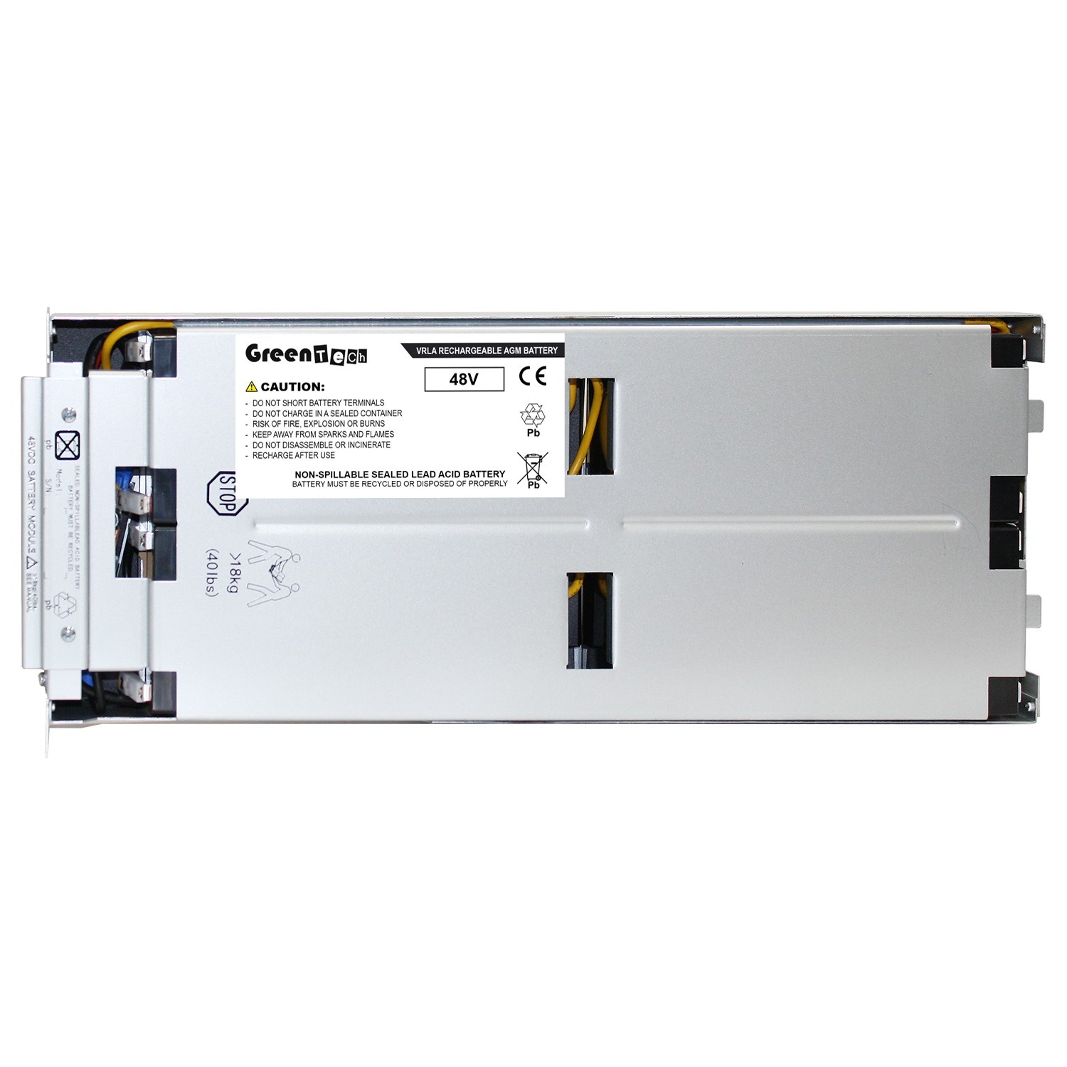 GREENTECH RBC43 48V COMPATIBLE BATTERY FOR SMT1000RM1U SMT2200RMUS SMT3000RMUS