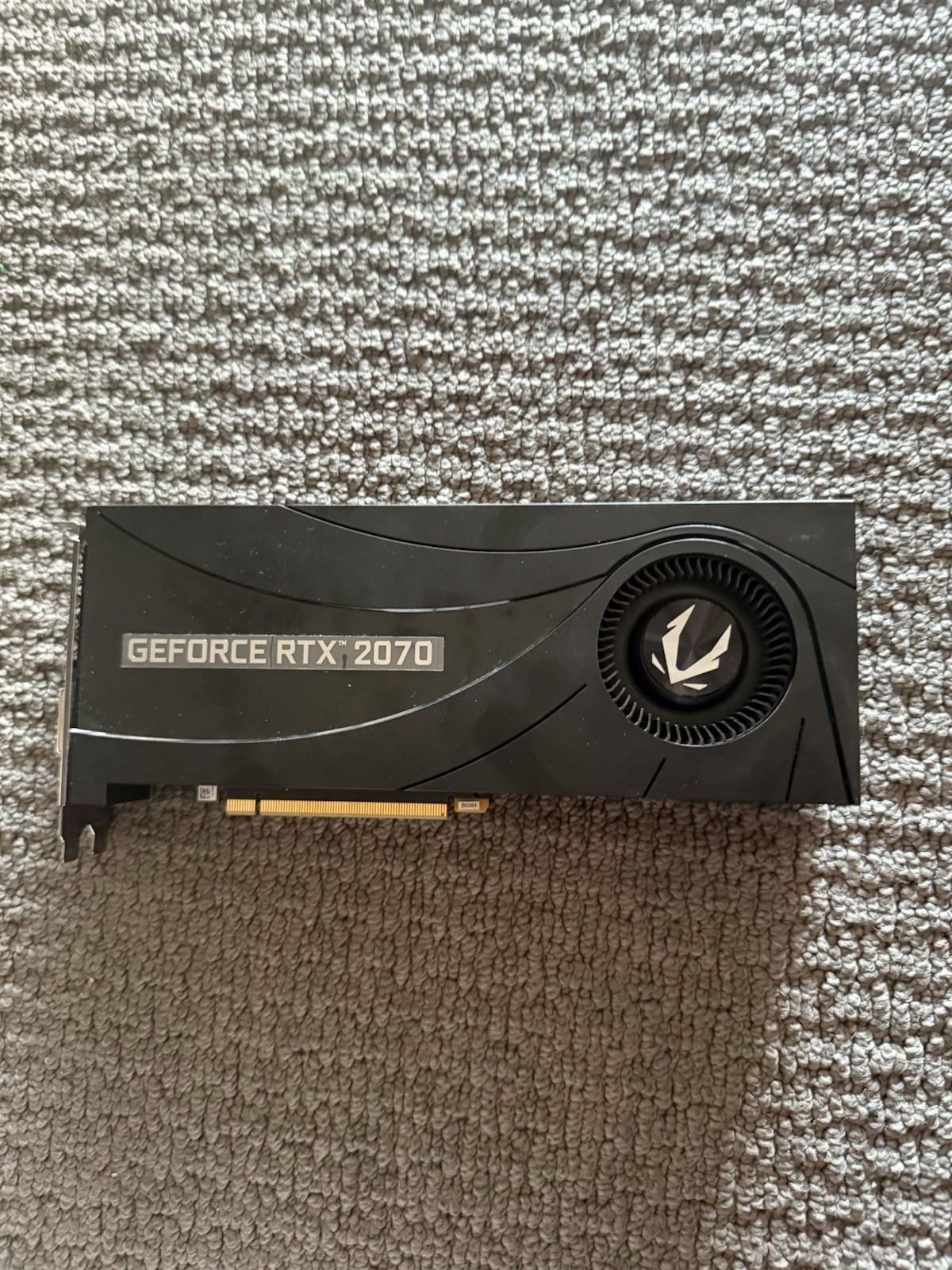 ZOTAC GeForce RTX 2070 8GB GDDR6 PCIe x16 GPU, HDMI/DP/DVI, CUDA