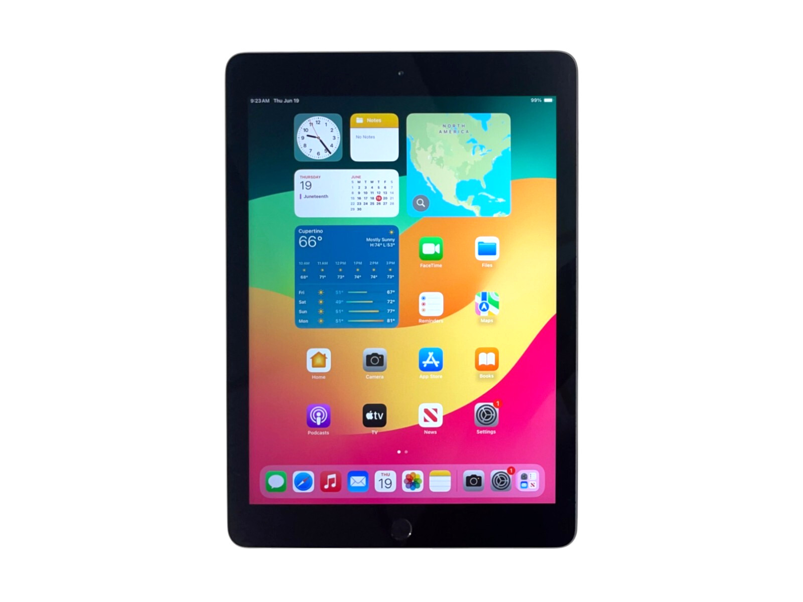 Apple iPad (6th Gen) A1893 32 OR 128GB Wi-Fi 9.7 in - Space Gray iOS 17
