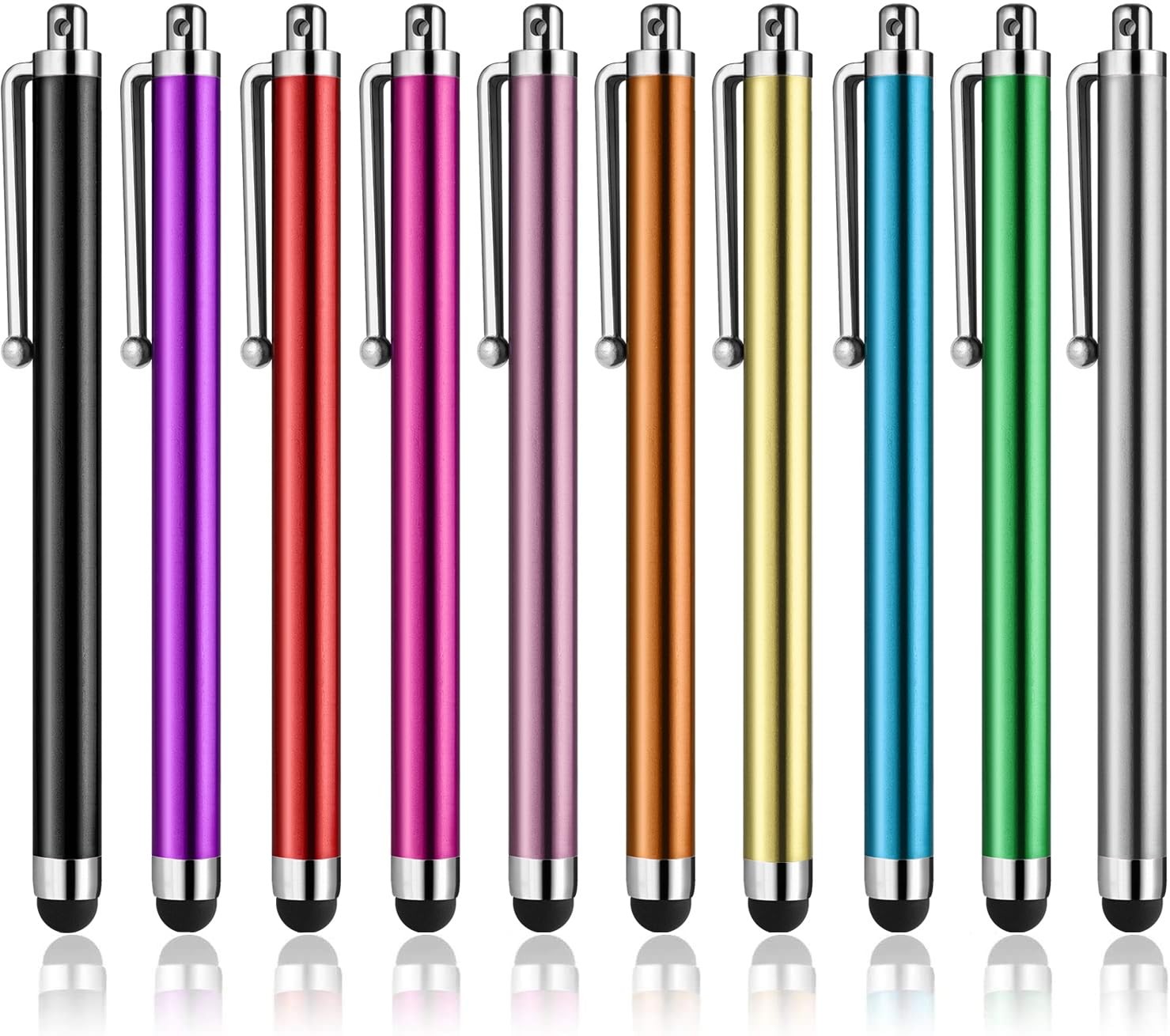 10-Pack High Precision Universal Stylus Pens for Touch Screens