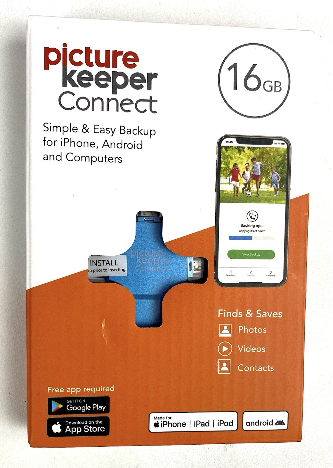 NEW Picture Keeper Picture Keeper Connect 4-in-1 16GB