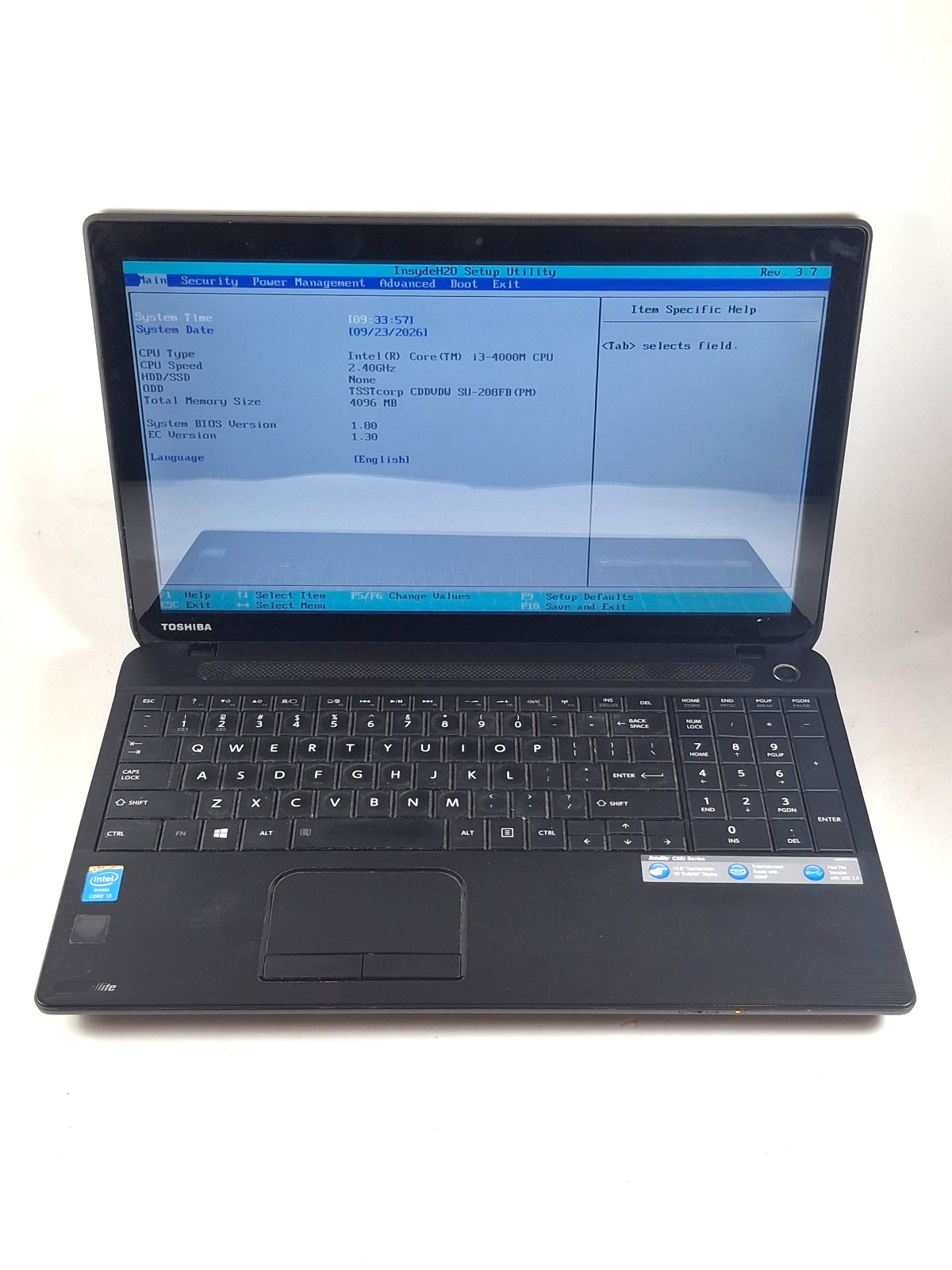Toshiba Satellite C55t-A5103 15.6" Touch Screen Laptop