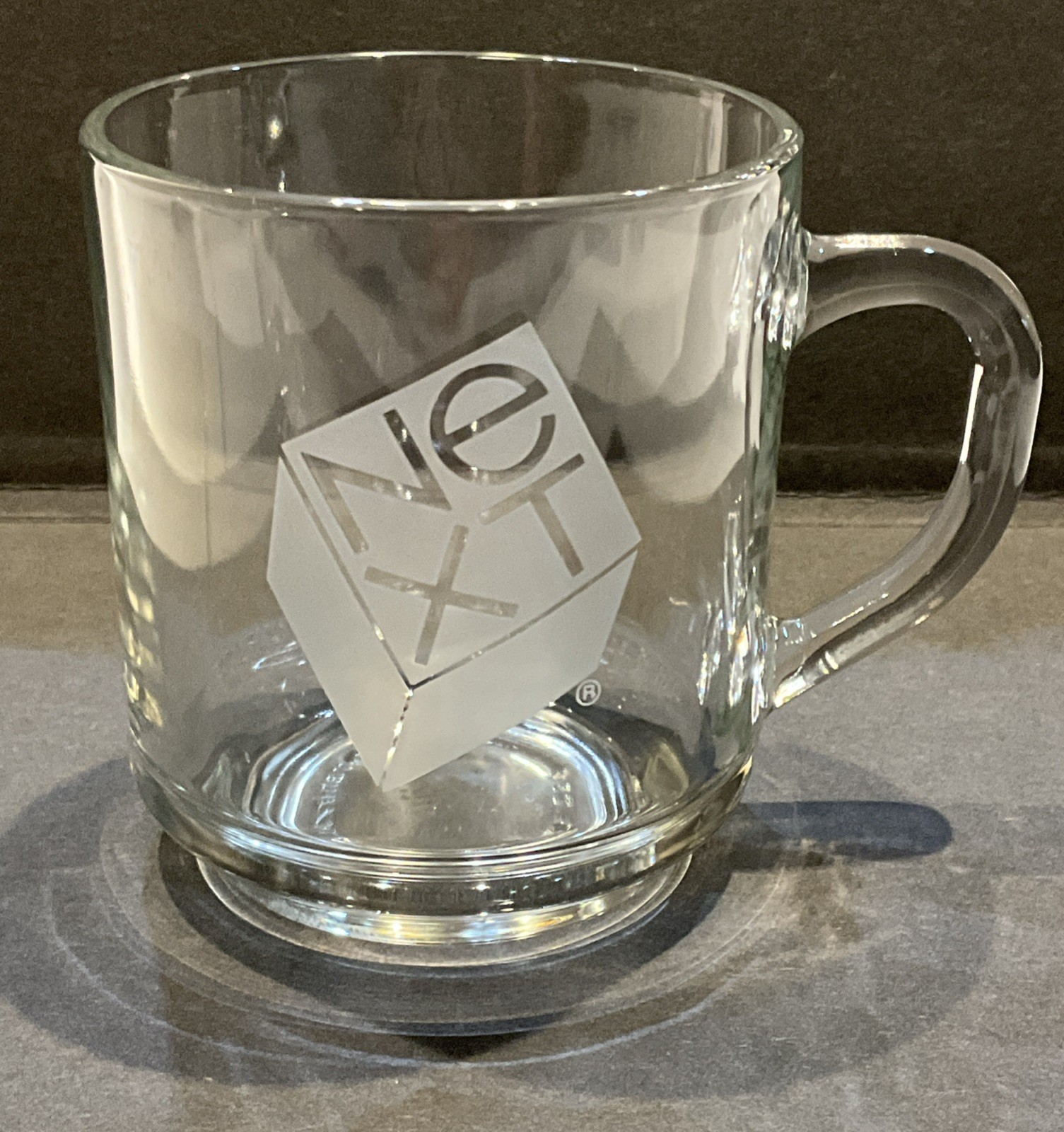 Rare Original Mug Coffee NeXT Employe Steve Jobs NeXT Cube Computer NeXTStep