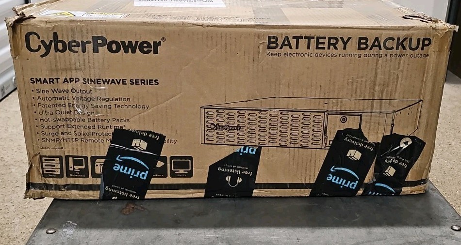 CyberPower PR2000RTXL2U  Extended Battery Module BATTERY BACK UP Sine Wave