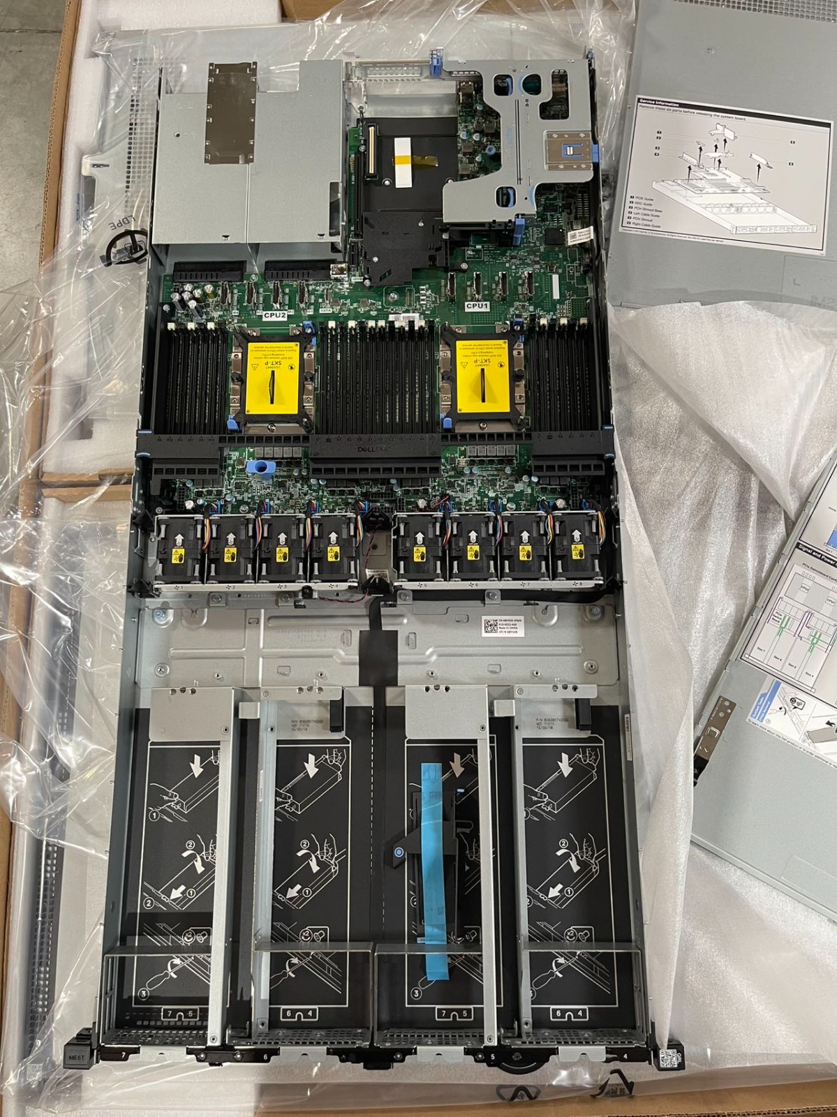Dell PowerEdge C4140 Barebones LGA3647 Ai Server FIT 4xGPU NO CPU RAM PSU HDD