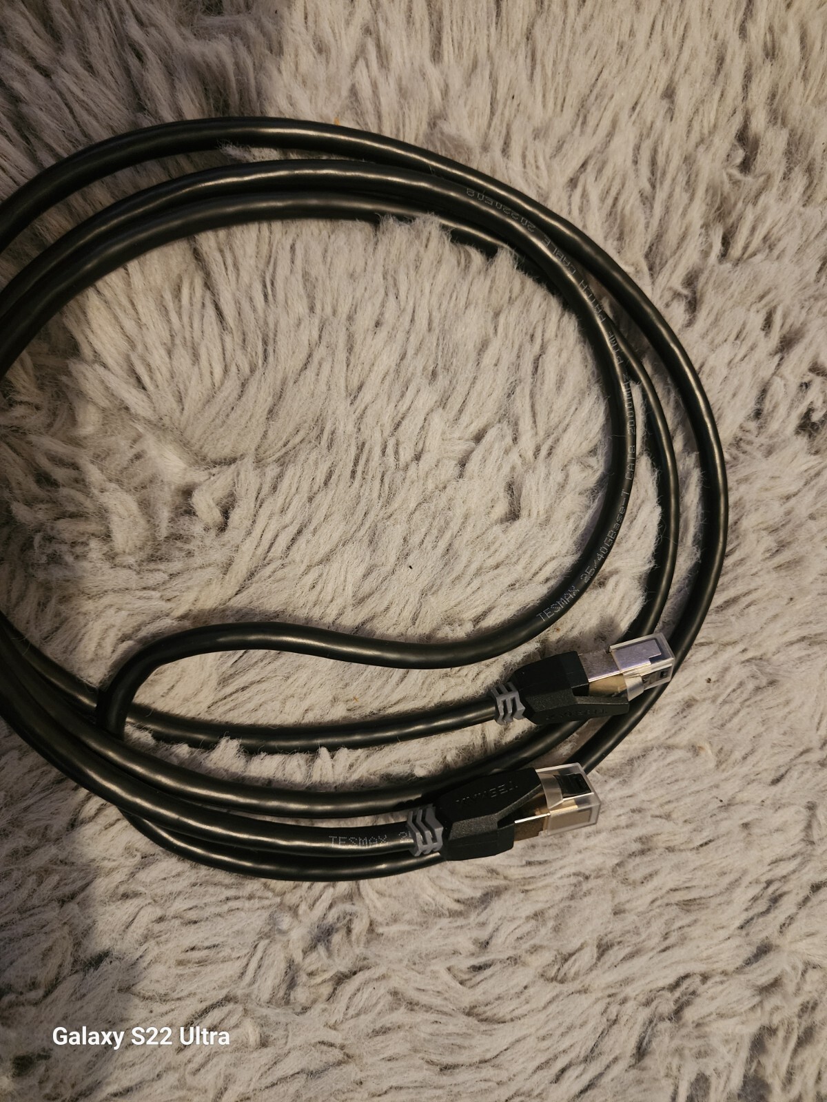 Tesmax 25/40GBase T Cat8 2000Mhz PIMF Patch Cable 20220509