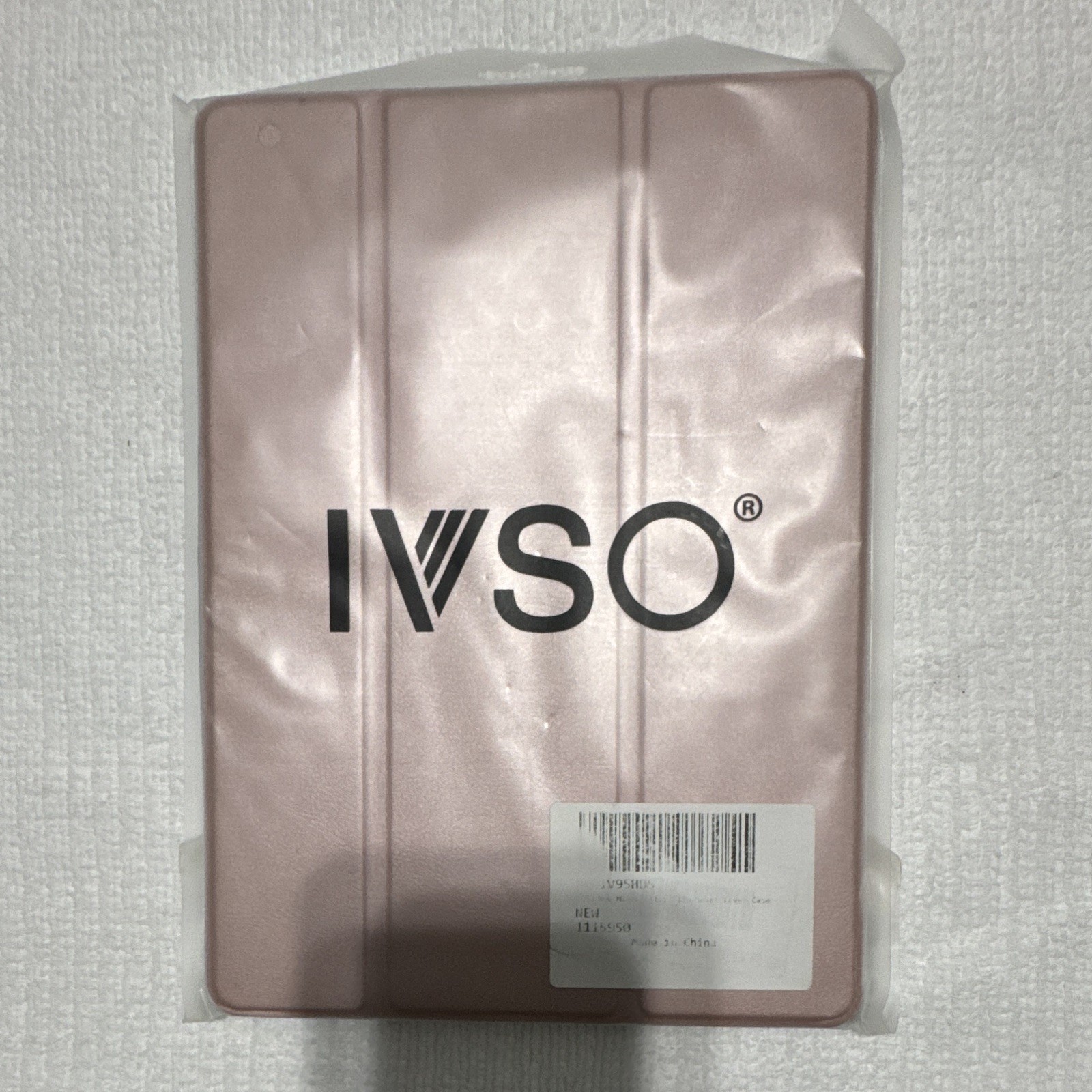 IVSO Folding Folio Tablet/eReader Case, Synthetic Leather, Pink (IV95H18)