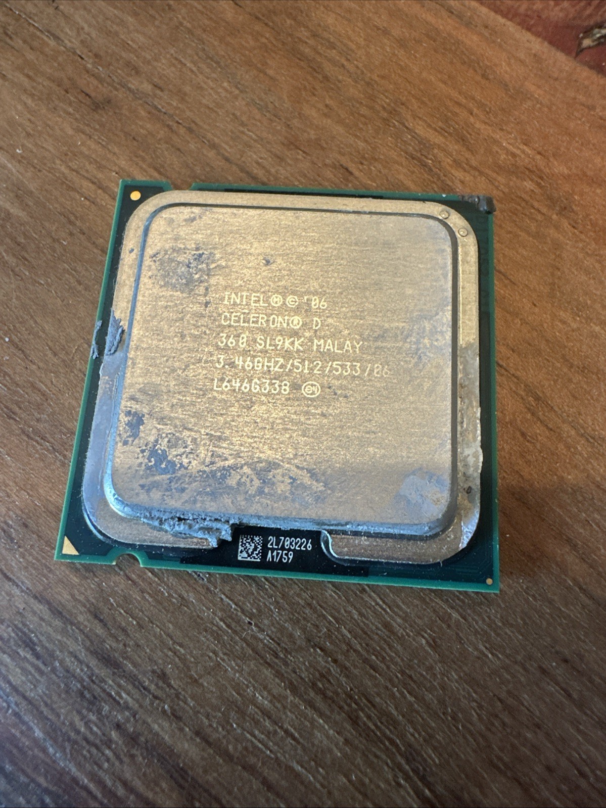 Intel 06 Celeron D 3.46ghz￼