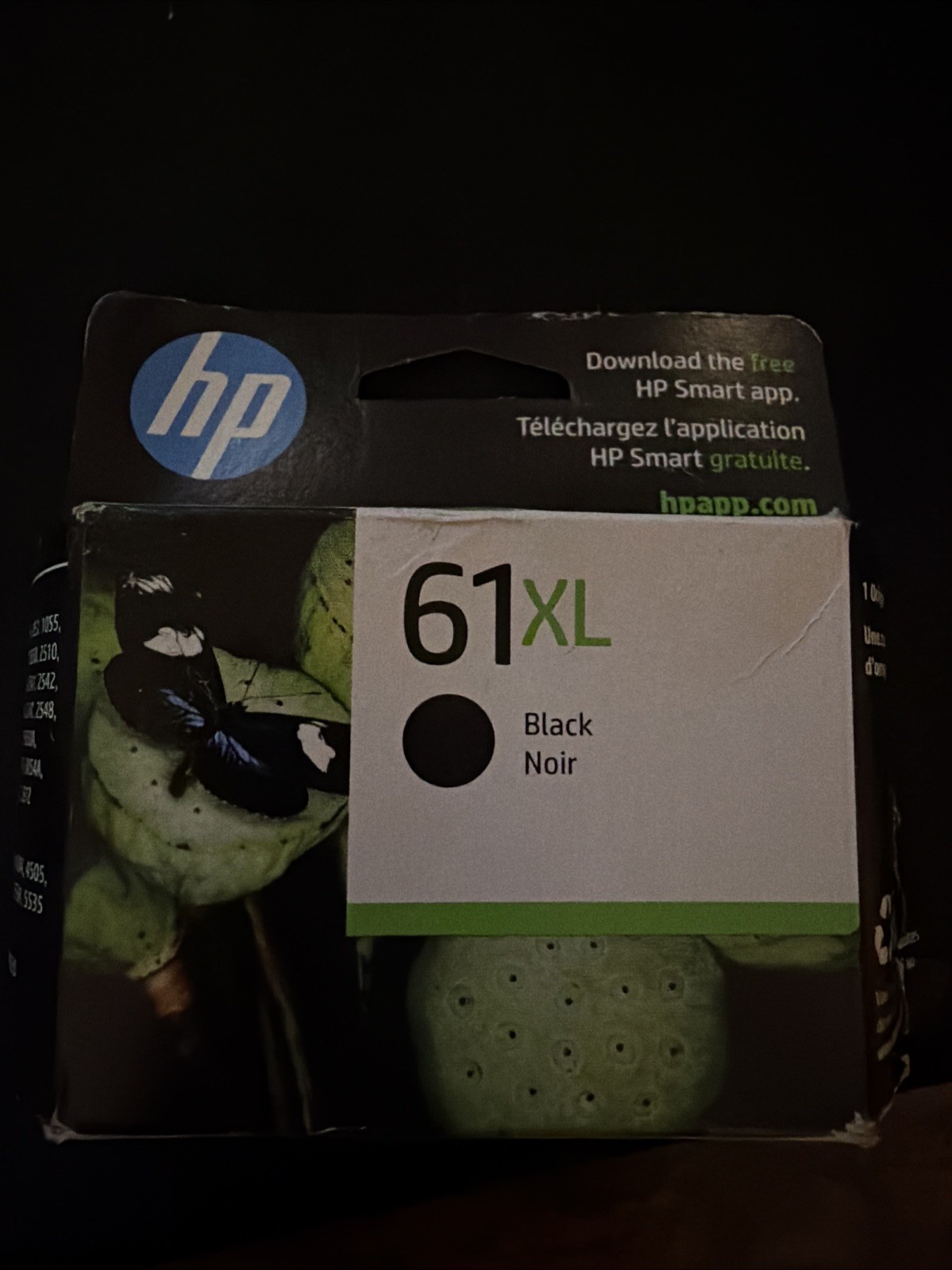 Genuine New HP 61XL CH563WN Black Ink Cartridge Exp  oct 2025