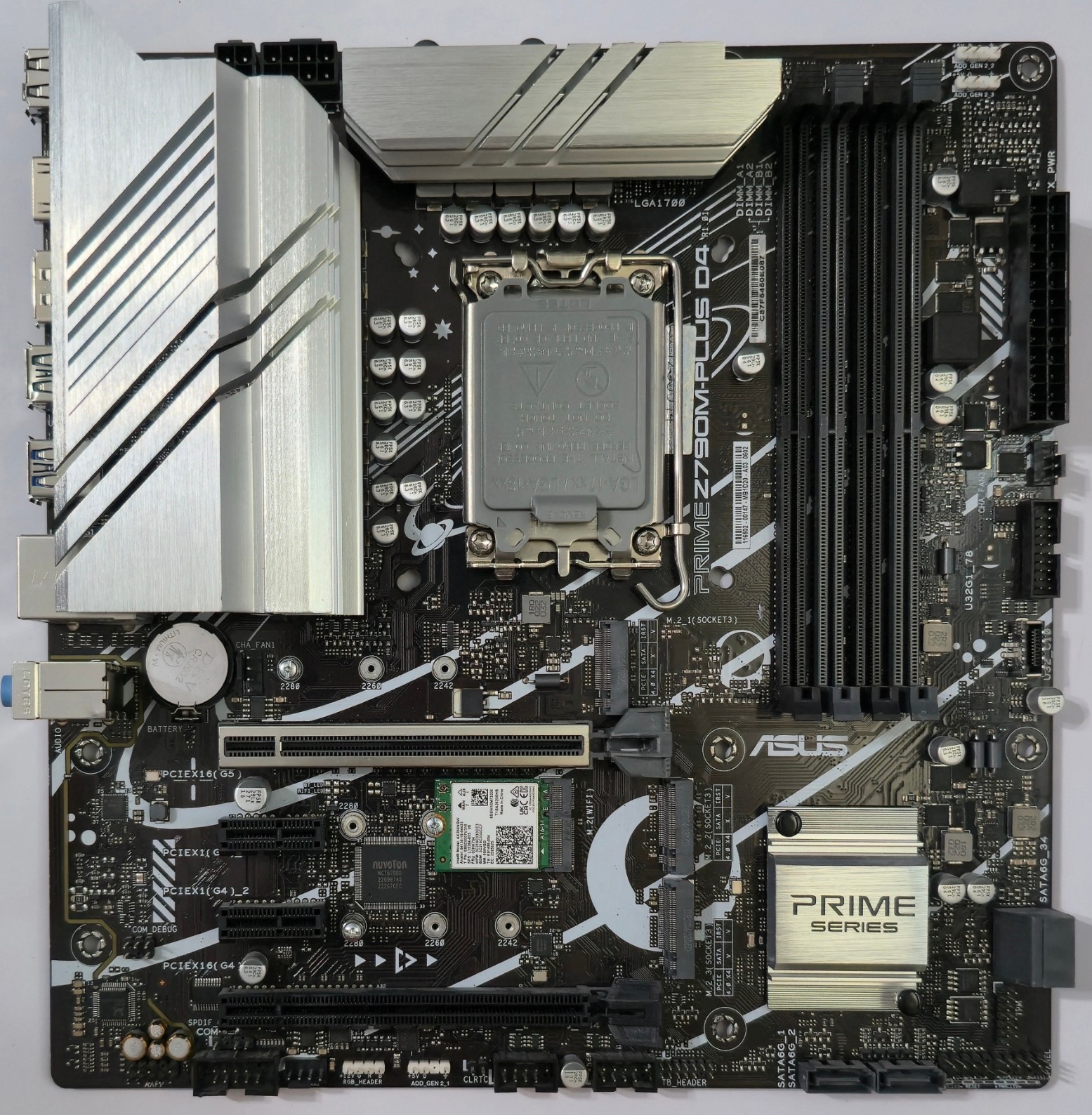 ASUS PRIME Z790M-PLUS D4 Intel Z790 LGA 1700 DDR4 mATX Motherboard