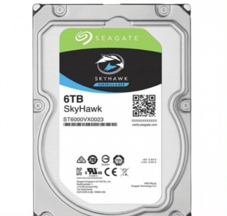 ST6000VX0023 FOR Seagate SkyHawk 6TB Hard Drive Internal SATA SATA/600 256MB New