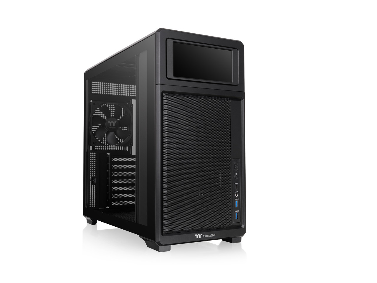 Thermaltake TR300; Preinstalled 6.0 inch LCD Screen; Mid Tower; 1x120mm PWM Fan
