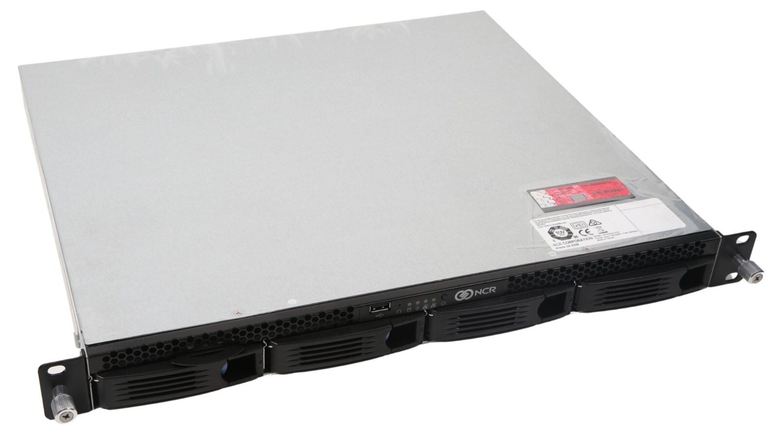 NCR S600 1U NAS Server, i5-8500T, 16GB DDR4, 1x 500GB, W10P 4xLFF Rackmount