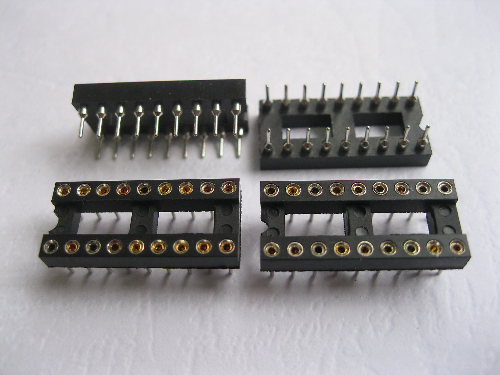 52 pcs IC Socket Adapter 18 PIN Round DIP High Quality X=7.62mm New