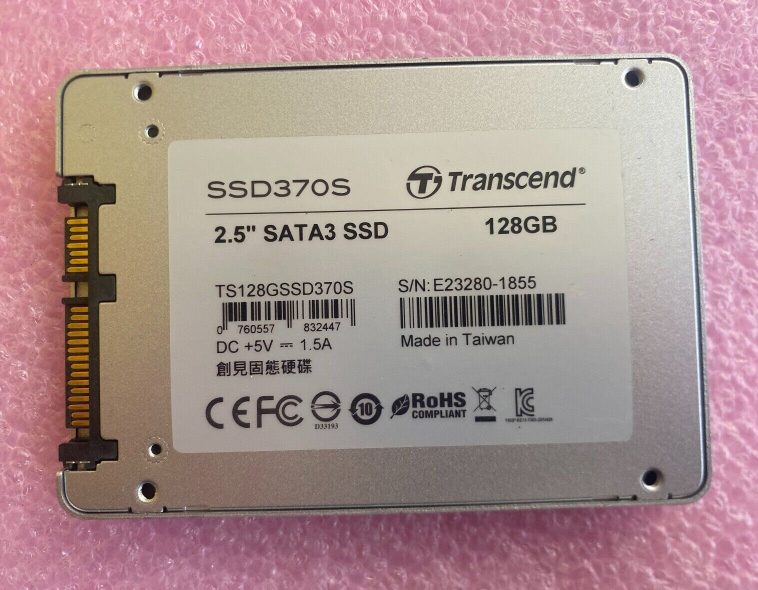 Trascend SSD370S 128GB 2.5
