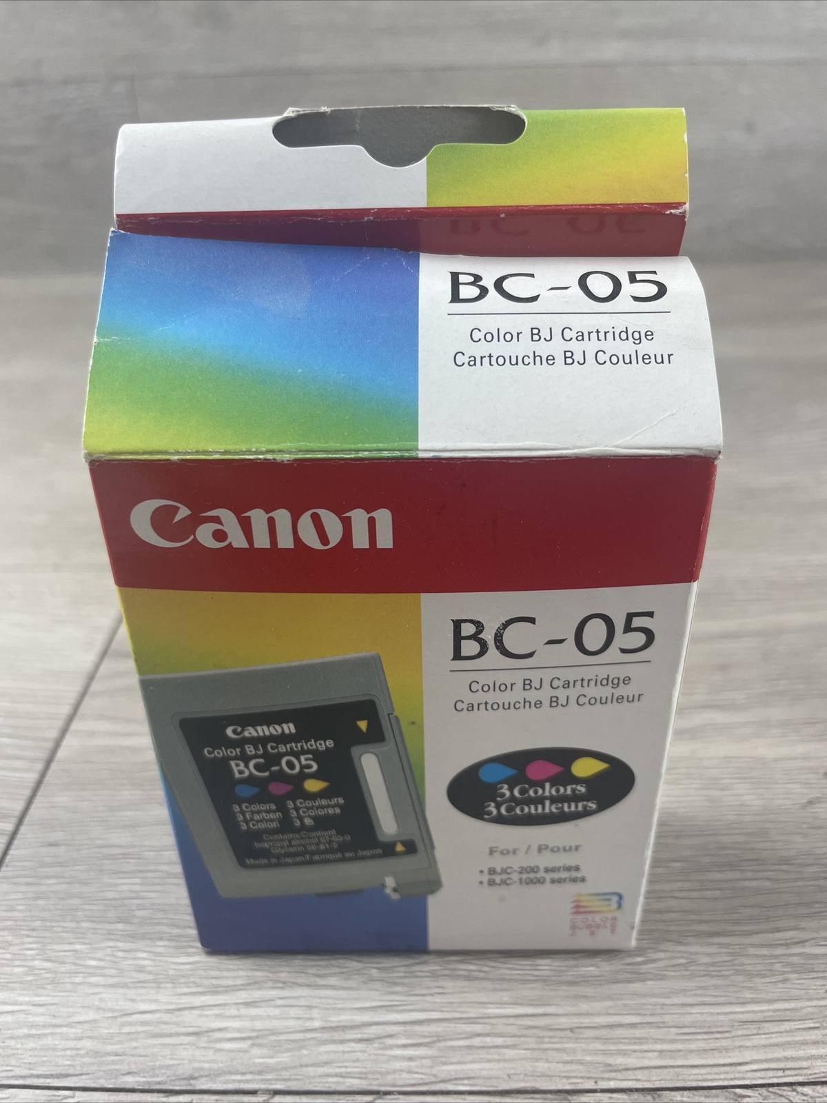 Genuine Canon BC-05 Color Ink Cartridge Sealed Open Box Sealed Cart.