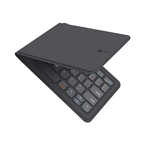 iClever Bluetooth Keyboard Foldable Wireless Keyboard Multi-Pairing for