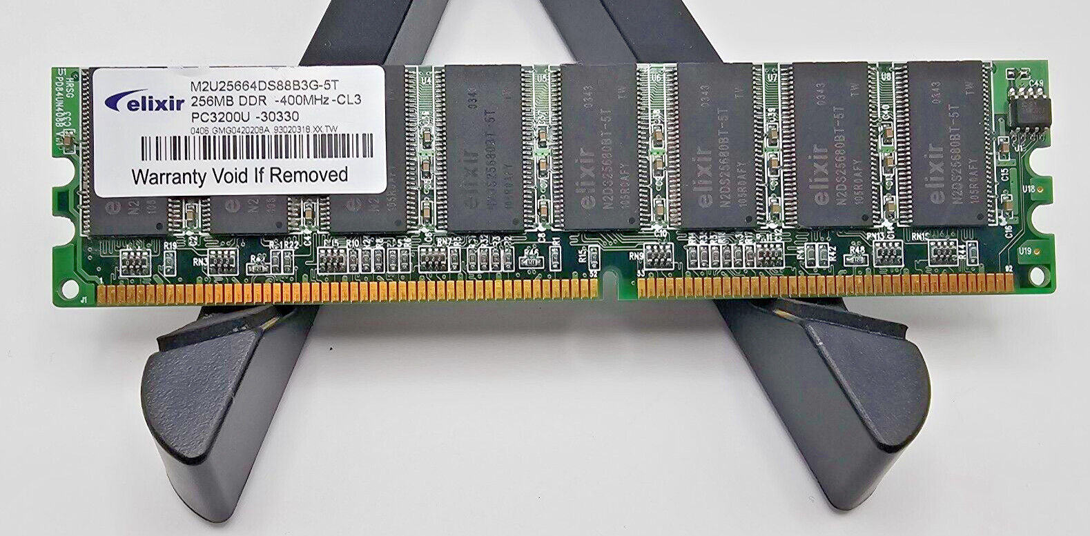 Elixir M2U25664DS88B3G-5T 256MB DDR-400MHz-CL3 RAM Memory (Qty of 1)