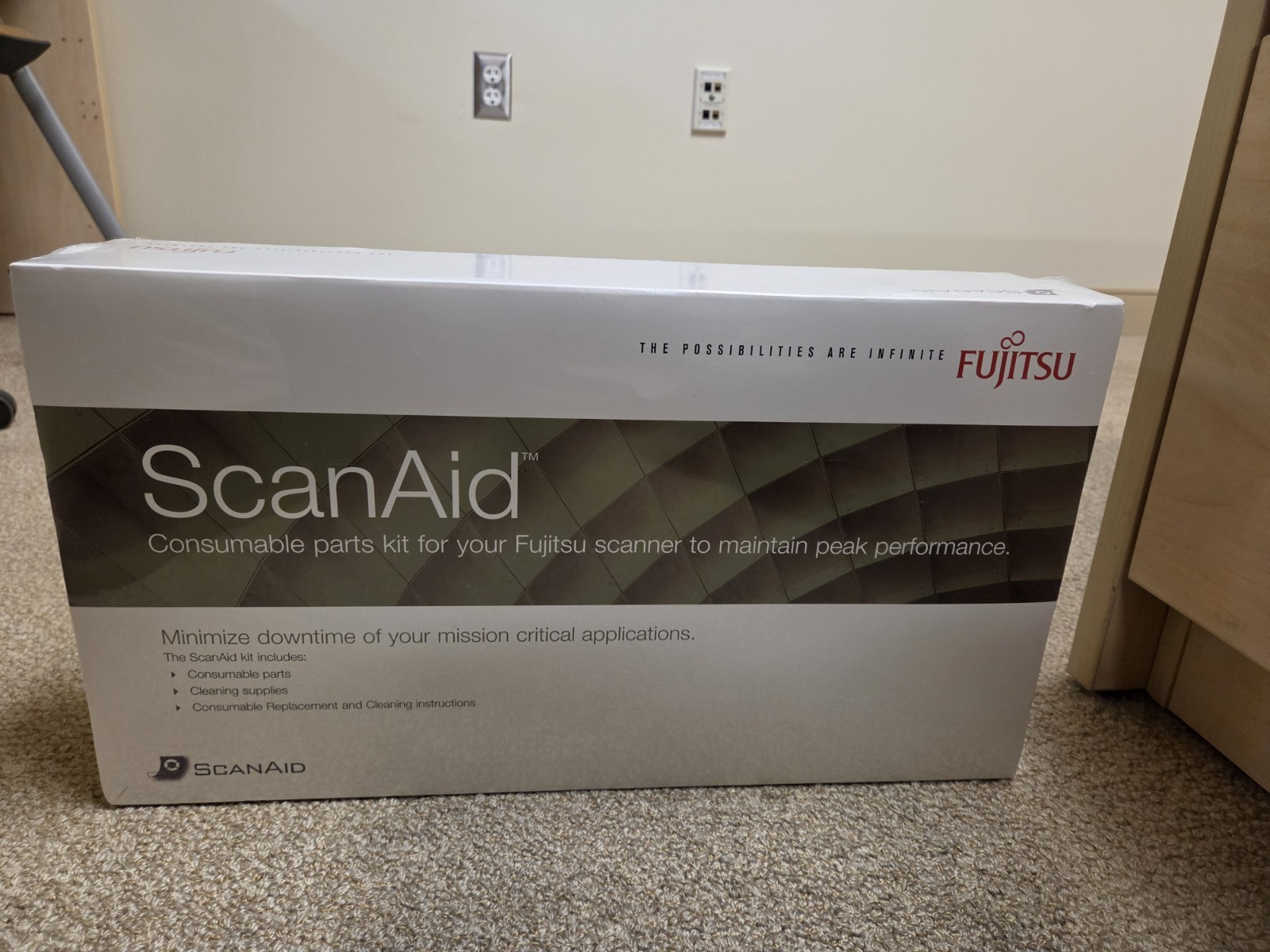 Fujitsu ScanAid S1500 Consumable Parts Cleaning Maintenance Kit CG01000-530501
