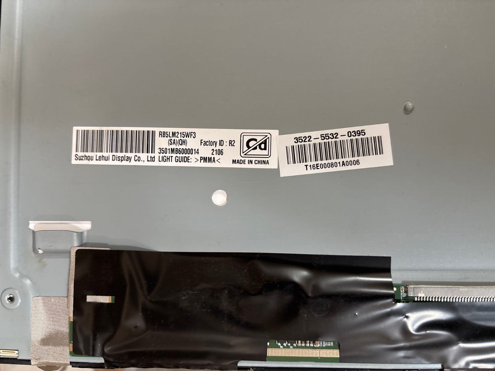 21.5" LCD RB5LM215WF3 (SA)(QH) Panel for Acer G227HQL 1980 x 1080 Wide Display