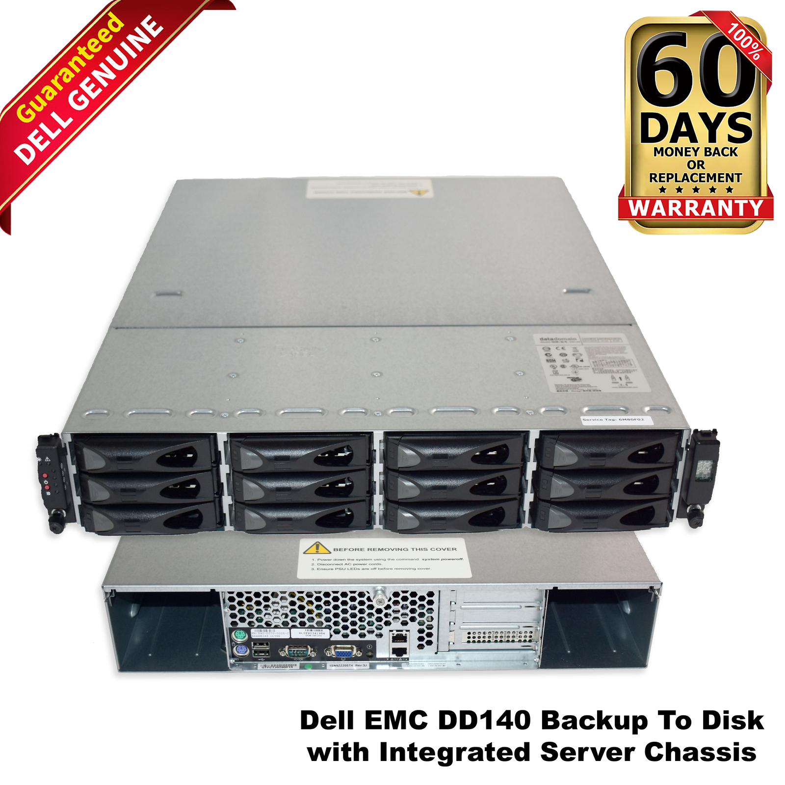 Dell EMC DD140 Backup To Disk with Integrated Server Chassis 03CM3M 3CM3M