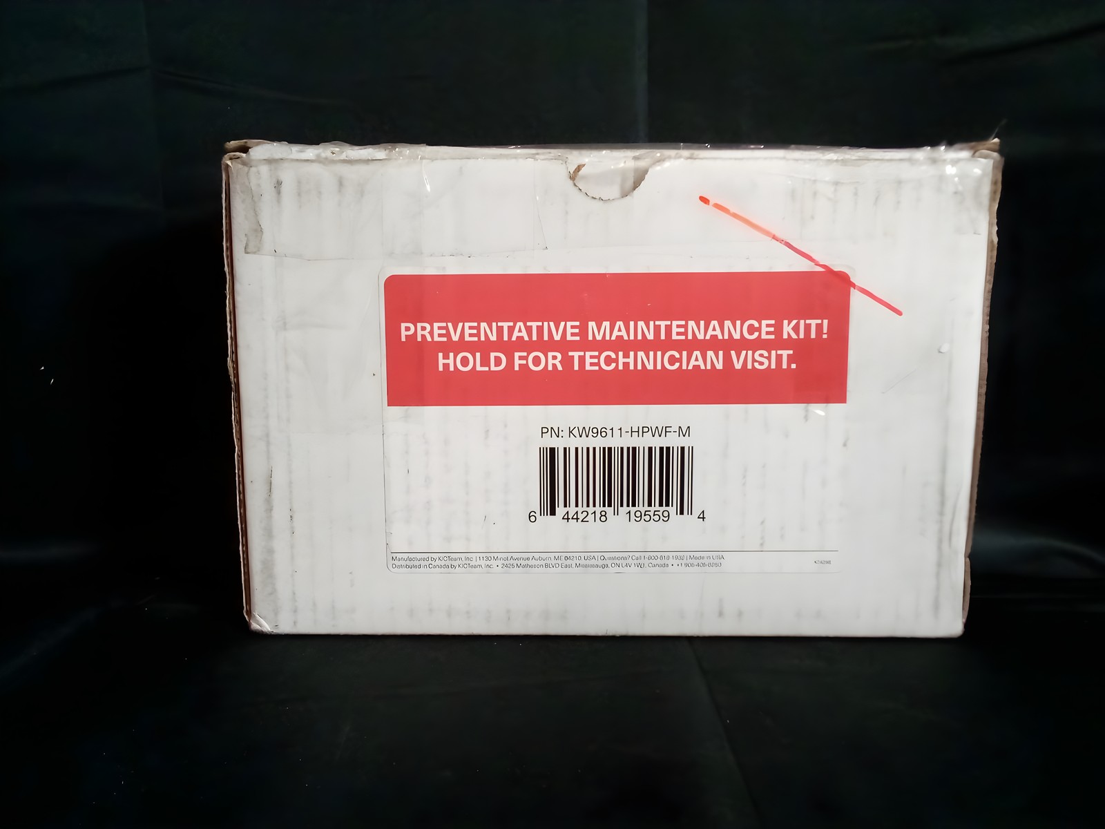 KICTeam KW9611-HPWF-M Preventive Maintenance Cleaning Kit POS Terminal