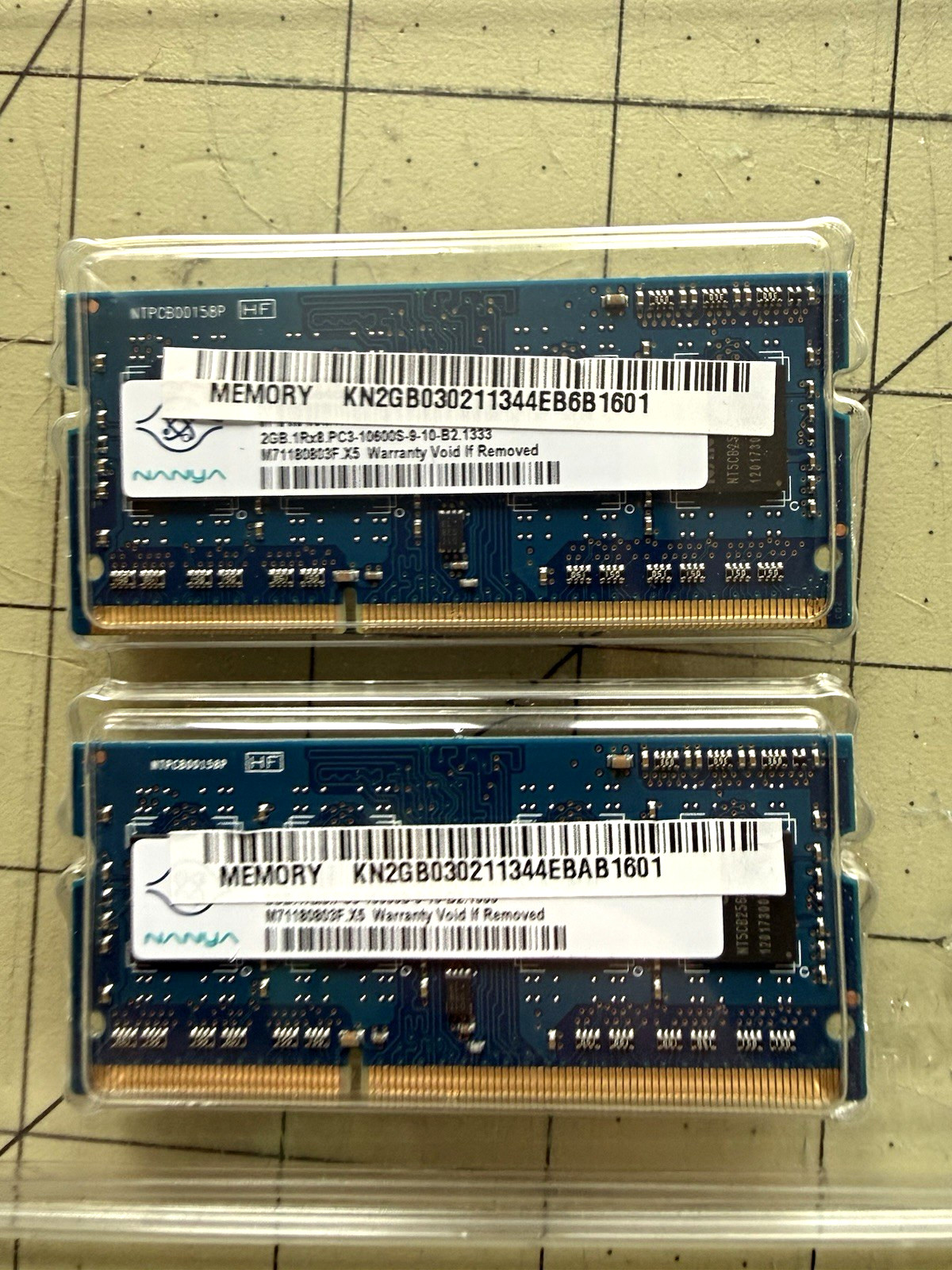 Nanya 4GB (2x2GB) DDR3-1333 PC3-10600S 204-Pin SO-DIMM Non-ECC
