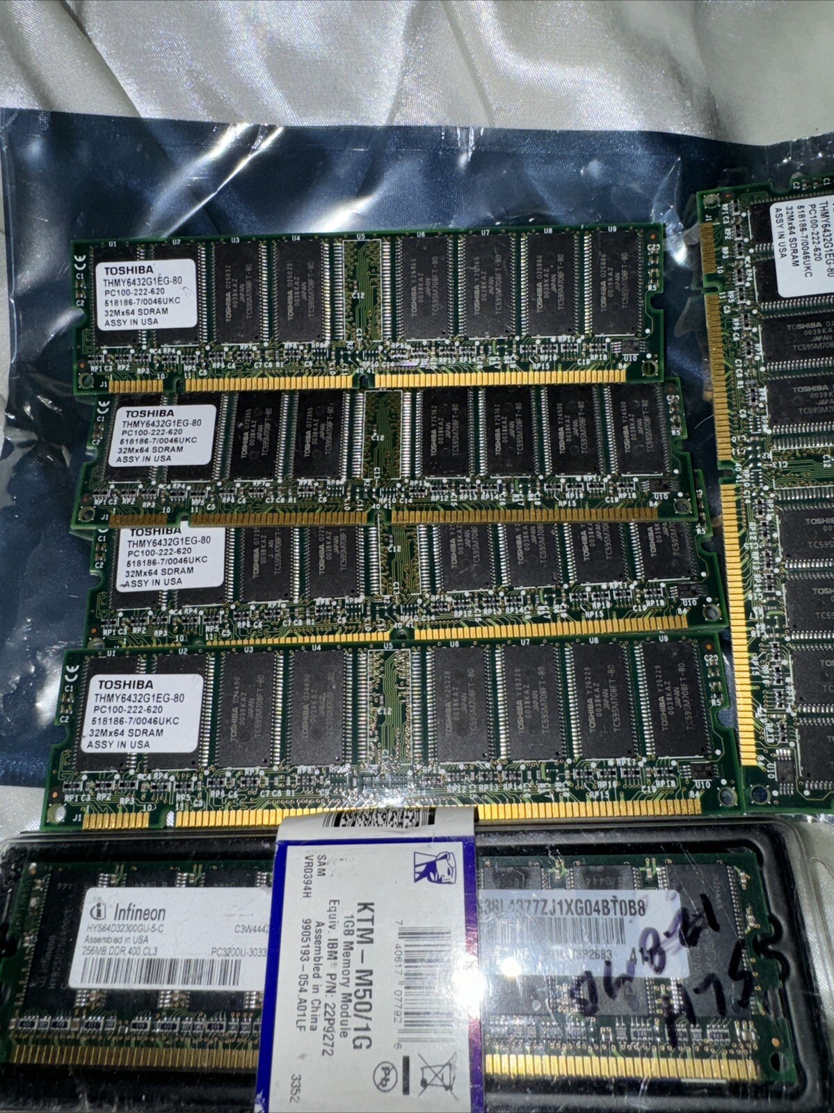 Scrap Ram Sdram An DDR Six Sticks AA24