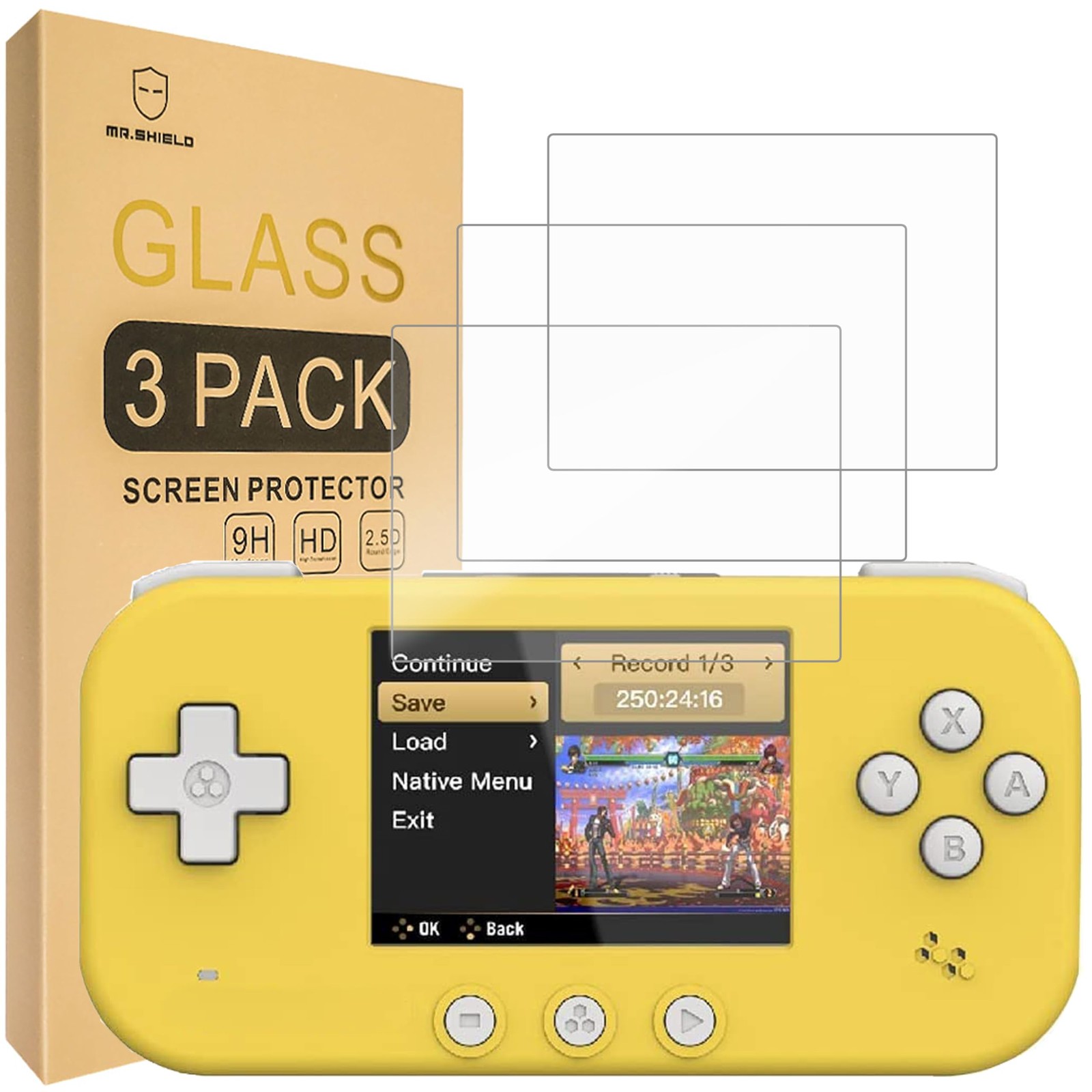 Mr.Shield Screen Protector compatible with Trimui Smart Handheld clear 