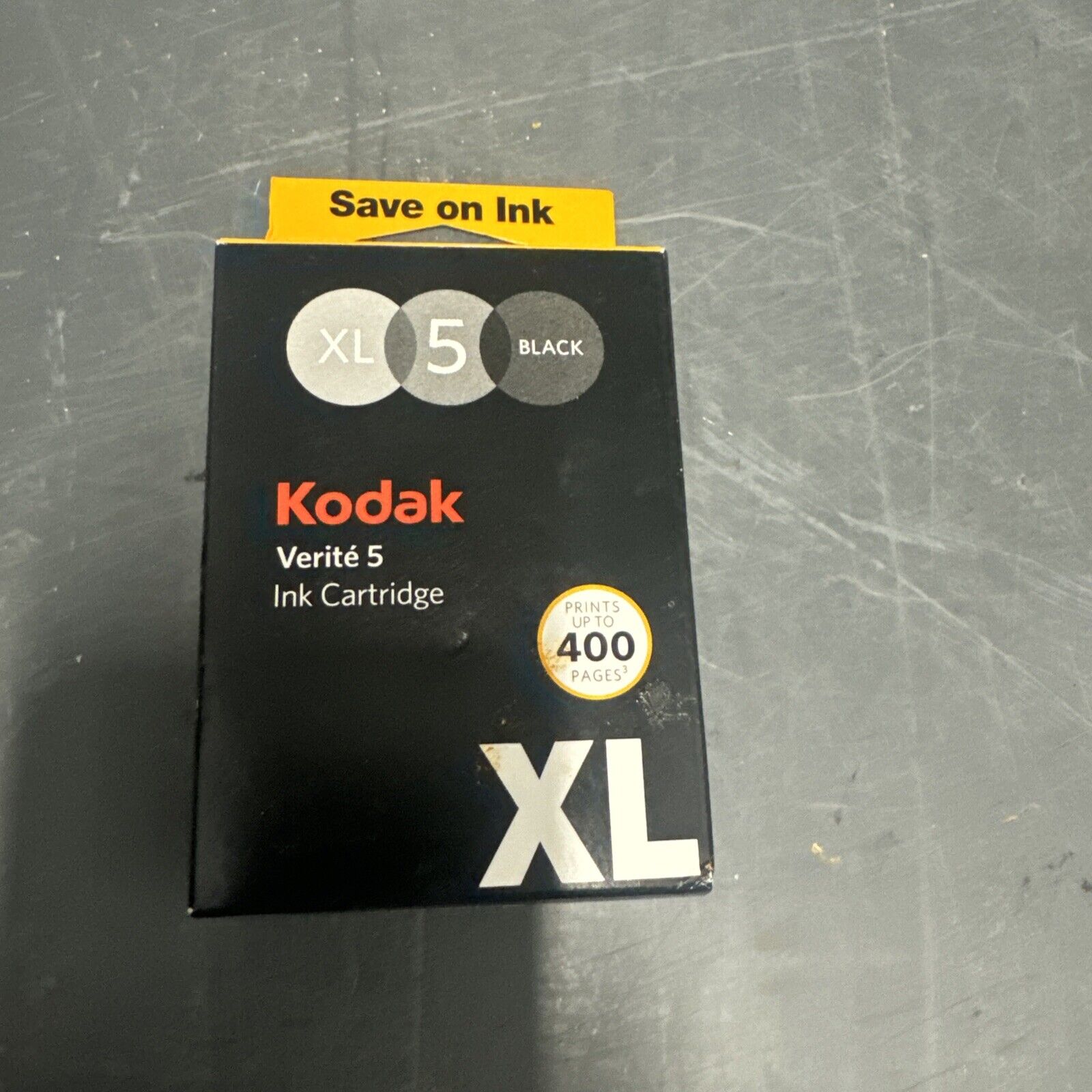 New GENUINE Kodak Verite 5 XL Black Ink Cartridge Printer Ink SEALED