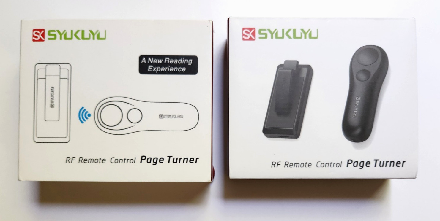 RF Remote Control Page Turner Syukuyu Universal New In Box