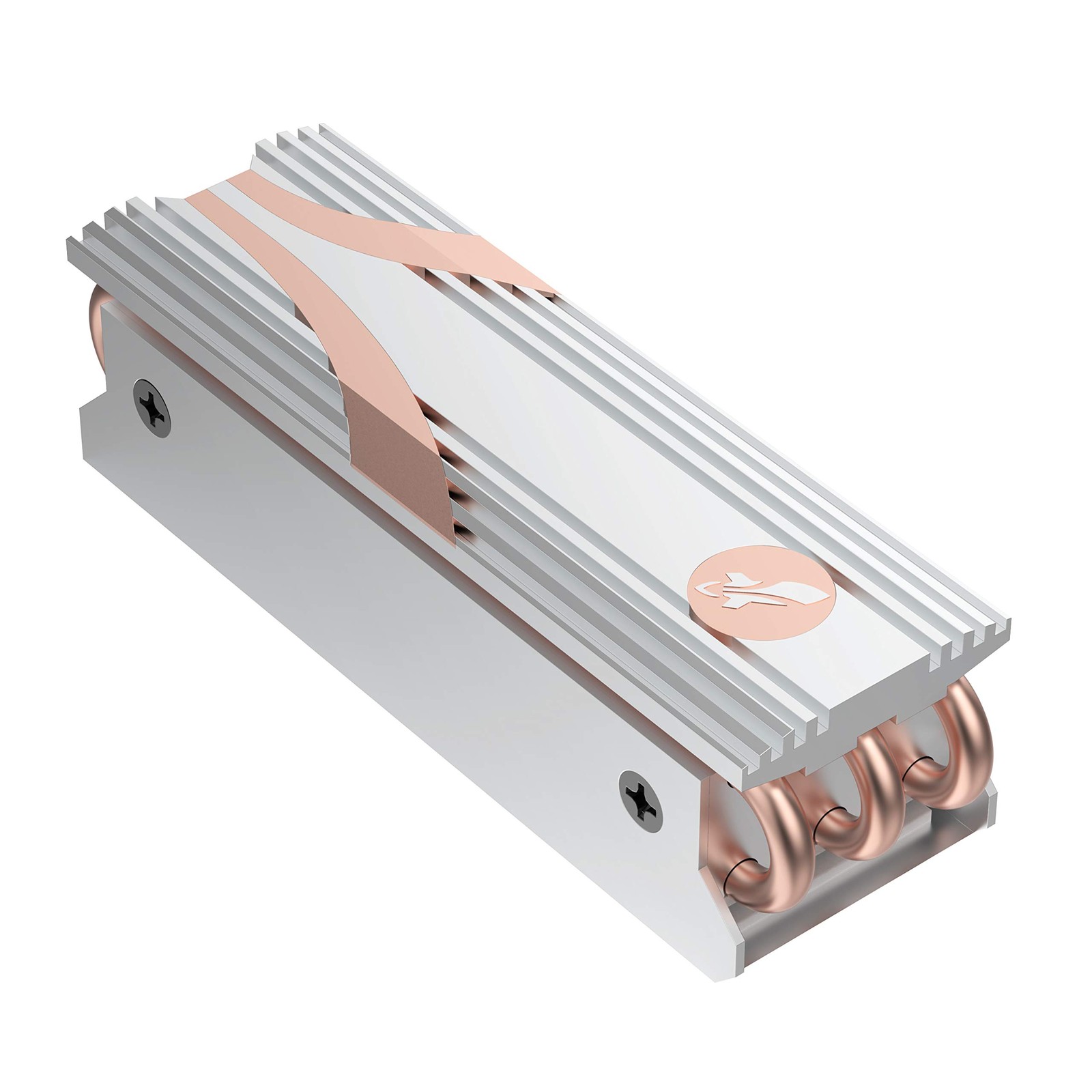SABRENT M.2 2280 SSD Rocket Heatsink Silver SB-HTSS