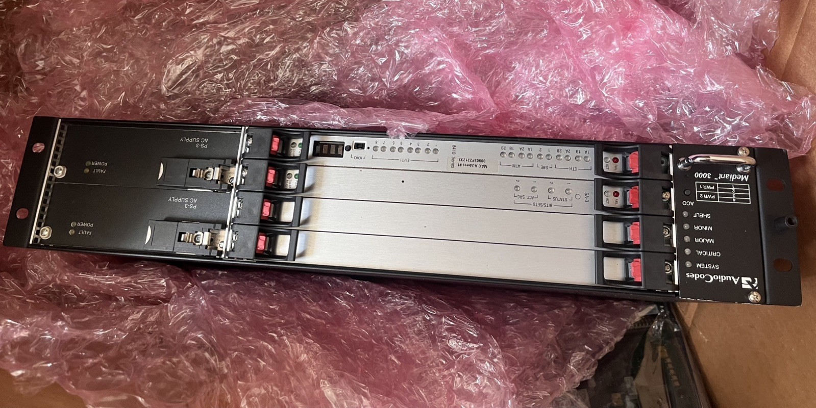 is AudioCodes Mediant 3000 (AC Version) AGwt01898