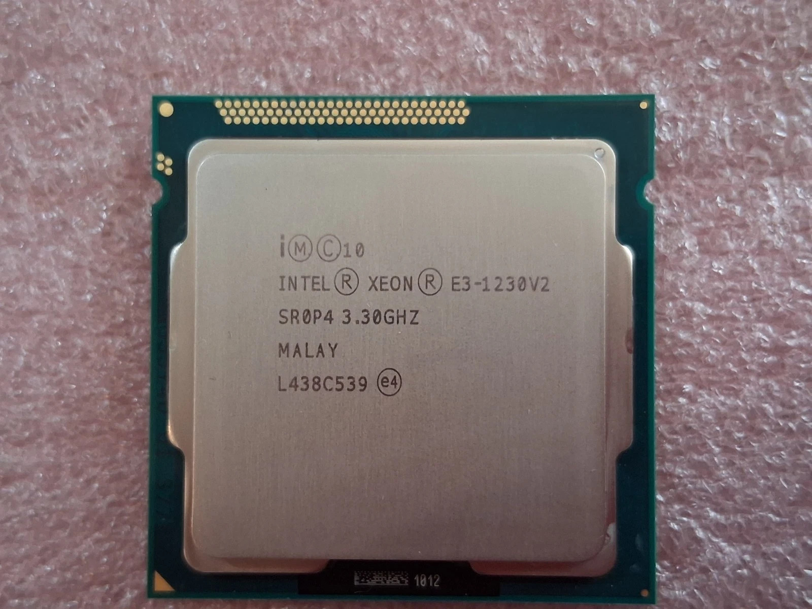 Intel Xeon E3-1230 v2 SR0P4 @3.30GHz LGA1155 Quad-Core CPU Processor