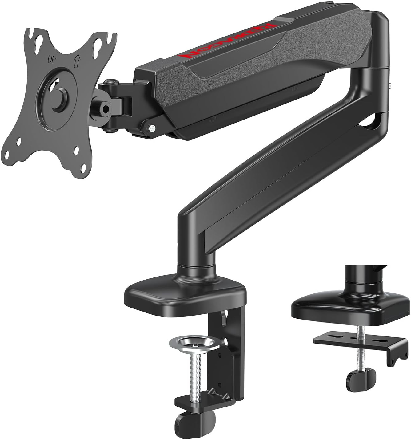 GMK914 Single Monitor Mount Stand - Gas Spring Adjustable Arms