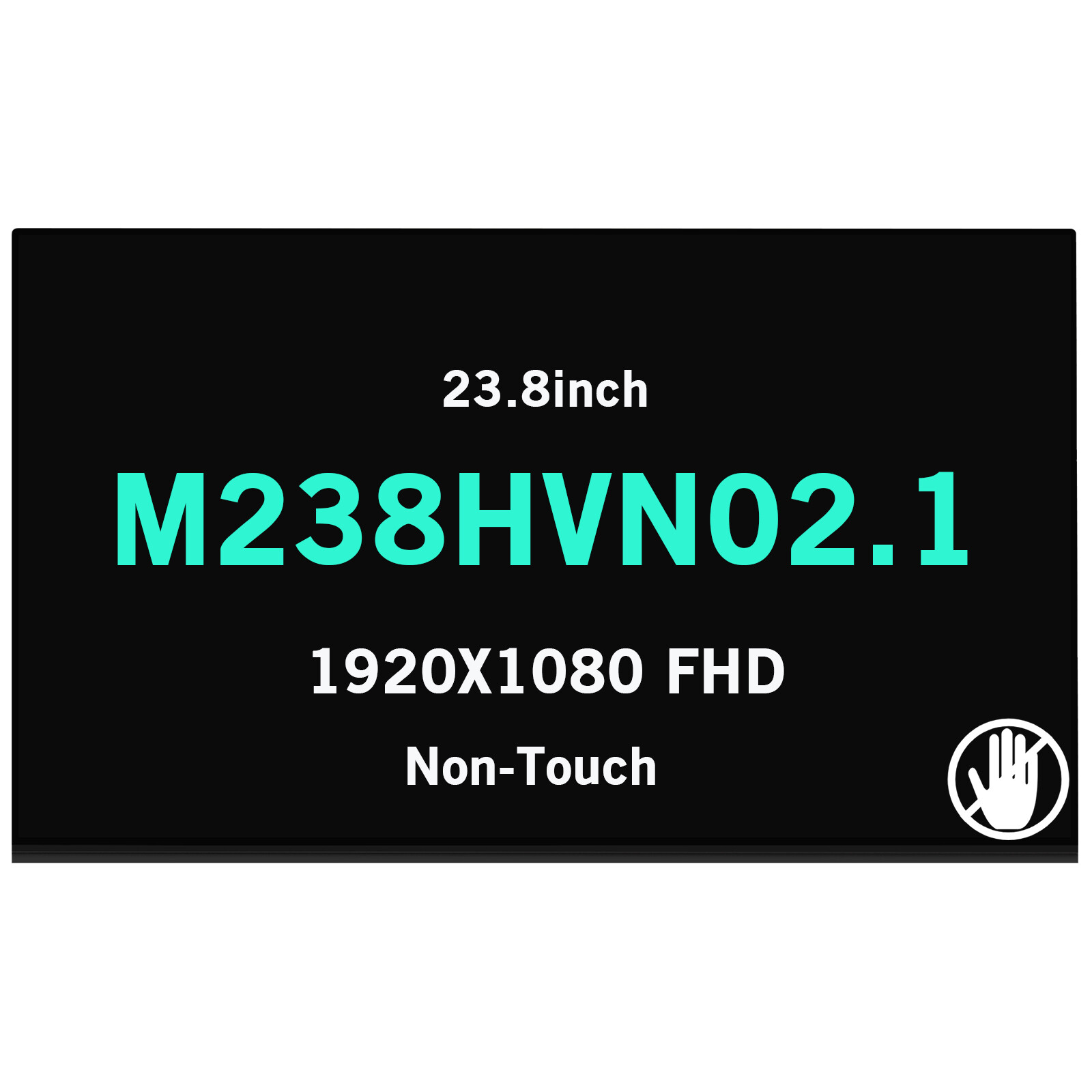New 23.8inch M238HVN02.1 LCD Screen Display Matte 1920X1080 FHD 30Pins 60Hz