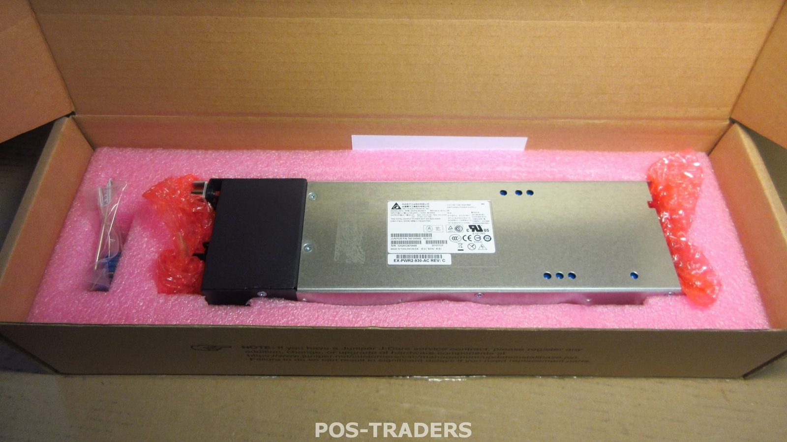 Juniper EX-PWR2-930-AC 930W AC Power Supply with PoE+ for EX4200 NEW NUOVO