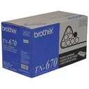 Genuine Brother TN-670 Black Toner, New Sealed Box, We Ship Fast