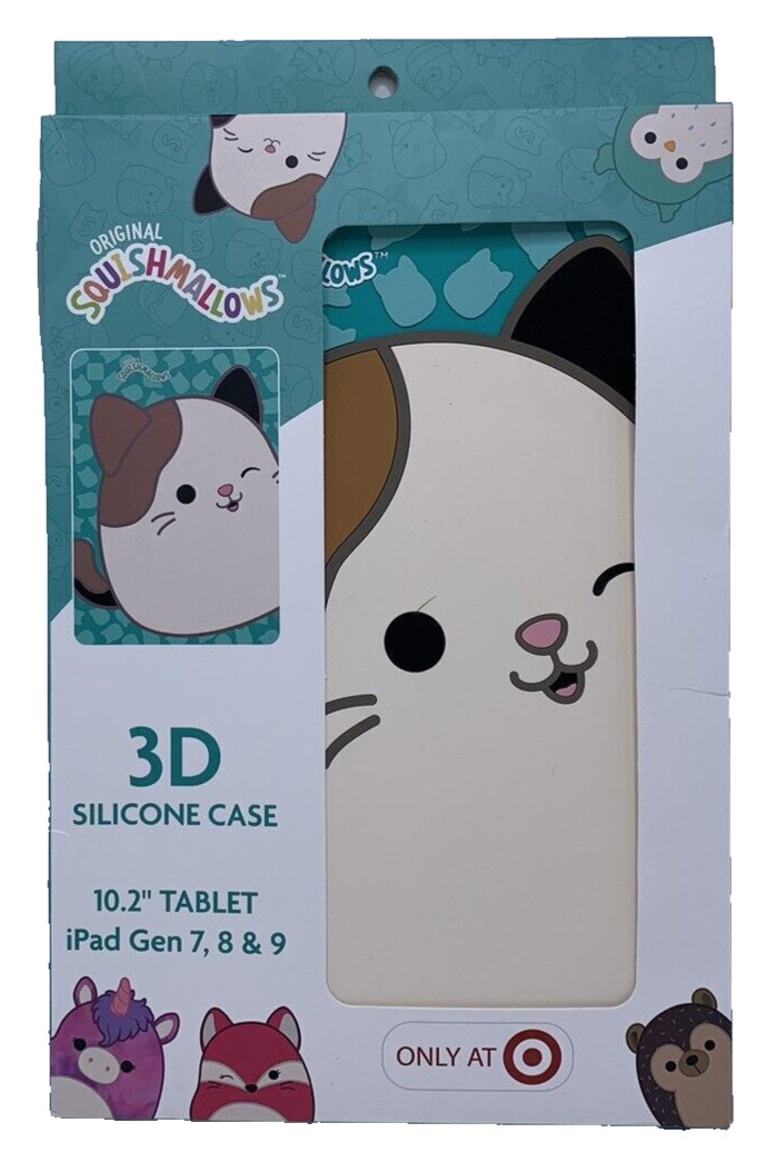 Komar Kids Apple iPad 7th/8th/9th generation Squishmallow 3D Silicone Case 10.2"