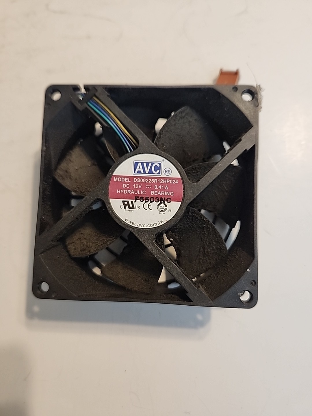 Genuine AVC DS09225R12HP024 Fan DC 12V 0.41A (4PIN)   