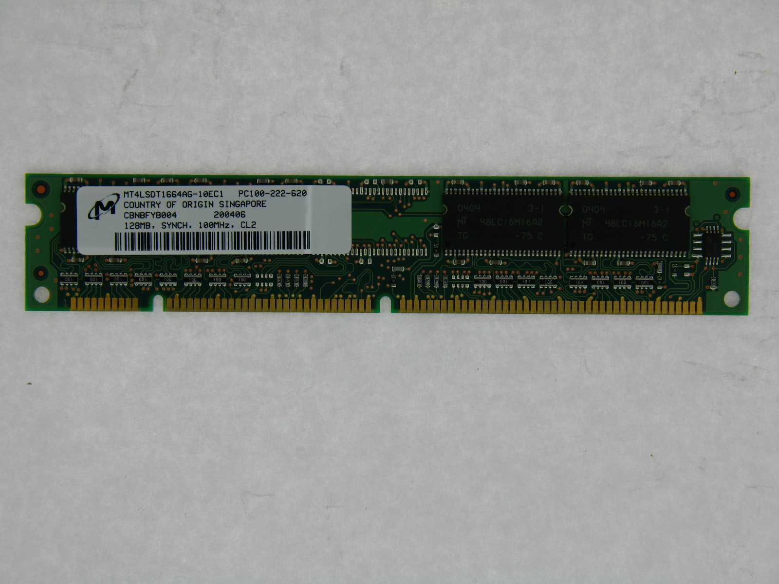 MEM3725-128D=/FOC 128MB DRAM SIMM f C3725 - Original 15-6432-01