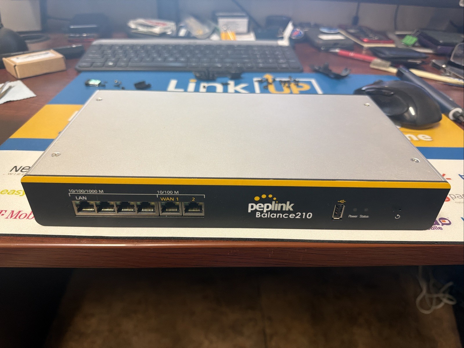 PEPLINK BPL-210 BALANCE 210 350Mbps Multi WAN (4 LAN & 2 WAN) Router