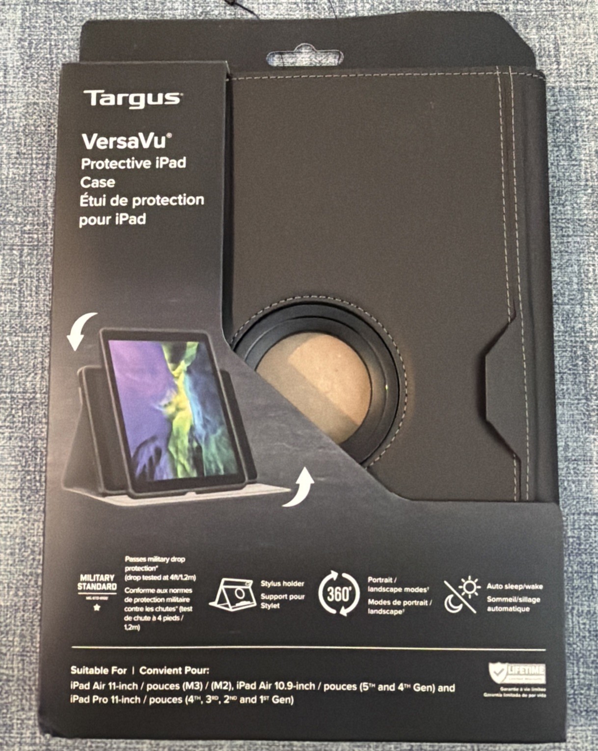 Targus - VersaVu® Classic Case for iPad Air® 11" (M2), iPad Air® 10.9" (5th/4...