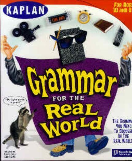 Grammar For The Real World PC MAC CD learn how to write correctly verb adjective