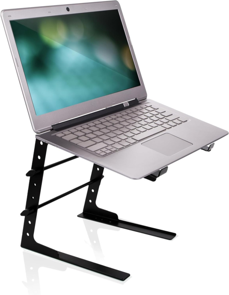 Portable Adjustable Laptop Stand,Anti-Slip for DJ, PC, Gaming -6.3 to 10.9 Inch