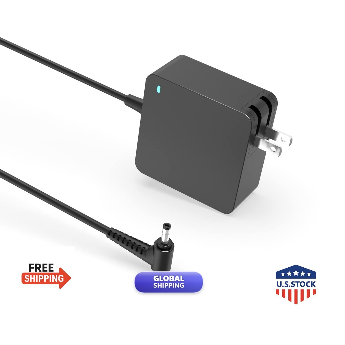 Nicpower 65W 45W AC Charger Compatible Lenovo ADLX65CCGU2A ADLX65CLGU2A